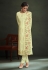 Light green muslin pant style suit 1122