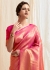 GOLDEN BERRY PINK WOVEN KANJIVARAM 123002G