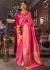 ROYAL PRINCESS GOLDEN PINK WOVEN KANJIVARAM 145006