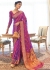 FUICHSIA PURPLE WOVEN KANJIVARAM SILK 147004