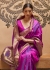 PURPLE AND GOLD WOVEN KANJIVARAM 197004