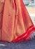 Ceremonial Bridal Red Woven Kanjivaram 123006