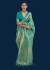 ROYAL PRINCESS GOLDEN JADE GREEN WOVEN KANJIVARAM 145003A