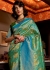 QUEENS BLUE DUAL TONE KANJIVARAM SILK 144003