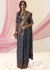 BEAUTIFUL DARK DENIM WOVEN KANJIVARAM 30801