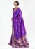 FRENCH VIOLET KANJIVARAM SILK 184002