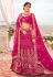 Magenta georgette circular lehenga choli 2202