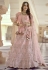 Pink crepe circular lehenga choli 7904