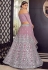 Light purple georgette a line lehenga choli 9710