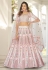 Off white silk circular lehenga choli 1991