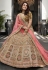 Brown velvet circular lehenga choli 9603