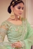 Pista green net circular lehenga choli 5194