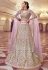 Light purple net circular lehenga choli 5196