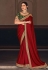 Maroon silk festival wear saree 21032