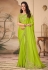 Light green silk saree with blouse 26003