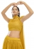 Mustard georgette sequence lehenga choli 20001