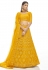 Yellow georgette a line lehenga choli 20006