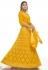 Yellow georgette a line lehenga choli 20006