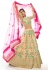 Cream art silk a line lehenga choli 20009