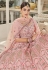 Pink georgette a line lehenga choli 2005