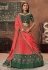 Pink rayon a line lehenga choli 403