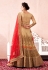 Beige net a line lehenga choli 1001