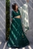 Green readymade georgette a line lehenga choli 2430