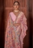 Silk Saree with blouse in Pink colour 3275B