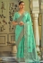 Tissue silk Saree with blouse in Sea green colour 31003