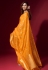 Silk Saree with blouse in Orange colour 25005