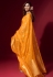 Silk Saree with blouse in Orange colour 25005
