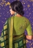 Brasso Saree with blouse in Green colour 16007