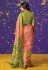 Brasso printed Saree in Pink colour 16004