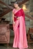 Silk half n half Saree in Pink colour 5401