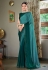 Silk half n half Saree in Teal colour 5405