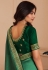 Silk Saree with blouse in Sea green colour 1011