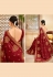 Silk Saree with blouse in Maroon colour 2234