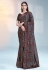 Silk Saree with blouse in Brown colour 42303