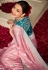 Kajal aggarwal Silk bollywood Saree in pink colour 5221