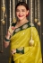 Kajal aggarwal Green silk bollywood Saree in light colour 5228