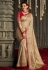 Kajal aggarwal Silk bollywood Saree in beige colour 5229