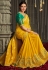 Kajal aggarwal Silk bollywood Saree in yellow colour 5231