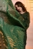 Georgette sequence Saree in Green colour 172142