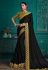 Silk Saree with blouse in Black colour 9708