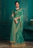 Tamannaah bhatia Silk bollywood Saree in sea green colour 9709