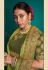 Silk Saree with blouse in Light green colour 9715
