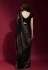 Georgette sequence Saree in Black colour 172247