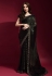 Georgette sequence Saree in Black colour 172251