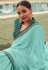 Silk Saree with blouse in Sky blue colour 4904