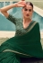 Silk Saree with blouse in Green colour 4905